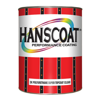 Hanscoat 2K Polyurethane Super Topcoat Clear - Aplus Paints